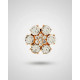 Dansk Copenhagen Ingunn Crystal Daisy button Cover