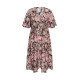 Kaffe Csarina Dress Pink Flower