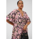 Kaffe Csarina Dress Pink Flower