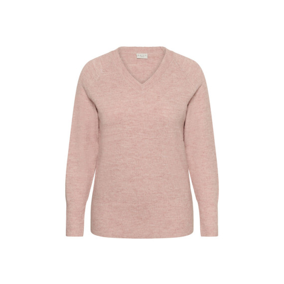 Kaffe Cniela V-Neck Pullover Pale Mauve Mel