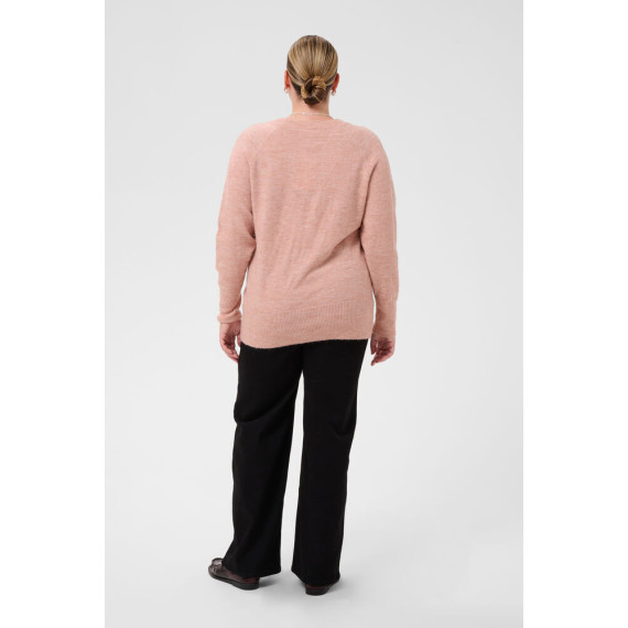Kaffe Cniela V-Neck Pullover Pale Mauve Mel