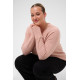 Kaffe Cniela V-Neck Pullover Pale Mauve Mel