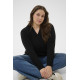 Kaffe Cniela V-Neck Pullover Black