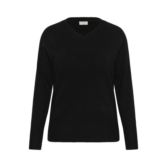 Kaffe Cniela V-Neck Pullover Black