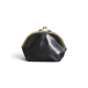 Le Salle Frame Purse L Black