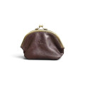 Le Salle Frame Purse L Brown