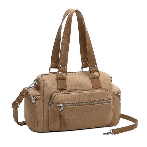 Puccini Roxy Shoulder Bag D.Taupe