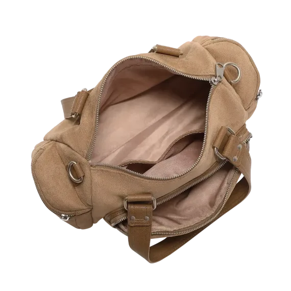 Puccini Roxy Shoulder Bag D.Taupe