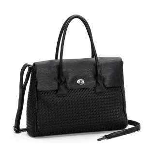 Lycke Sogndal Tote bag Blackpattern
