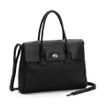 Lycke Sogndal Tote bag Blackpattern