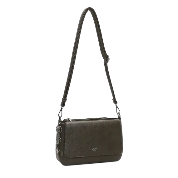 Lycke Berlevåg Flap Bag D.Green