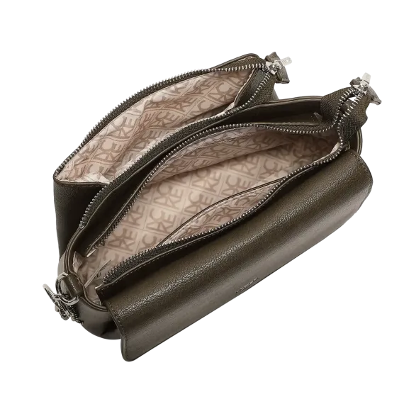 Lycke Berlevåg Flap Bag D.Green