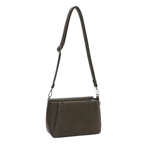 Lycke Berlevåg Flap Bag D.Green