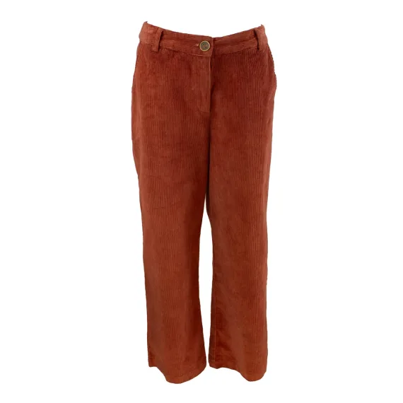 Bohème Pants straight cord