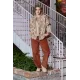 Bohème Pants straight cord
