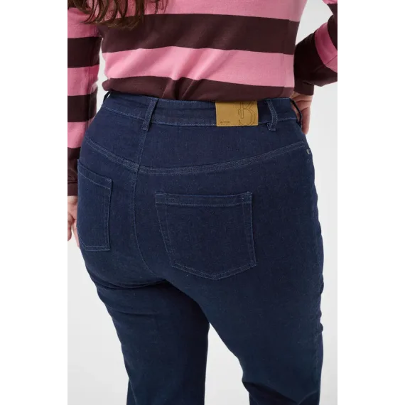 Kaffe Claurina Flared Full L. Jeans D.Blue Denim