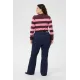 Kaffe Claurina Flared Full L. Jeans D.Blue Denim