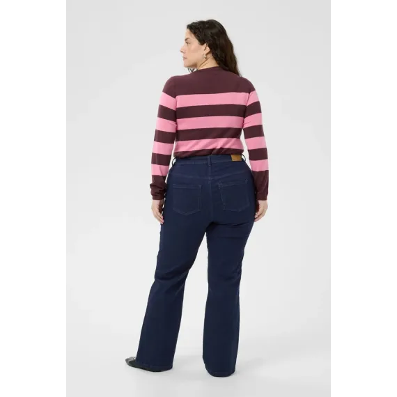 Kaffe Claurina Flared Full L. Jeans D.Blue Denim