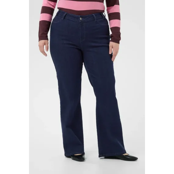 Kaffe Claurina Flared Full L. Jeans D.Blue Denim
