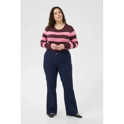 Kaffe Claurina Flared Full L. Jeans D.Blue Denim