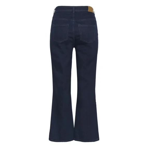 Kaffe Claurina Flared Full L. Jeans D.Blue Denim