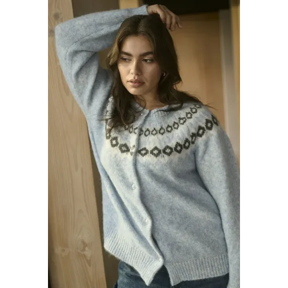 Kaffe Cbettany Cardigan L.Blue Mel