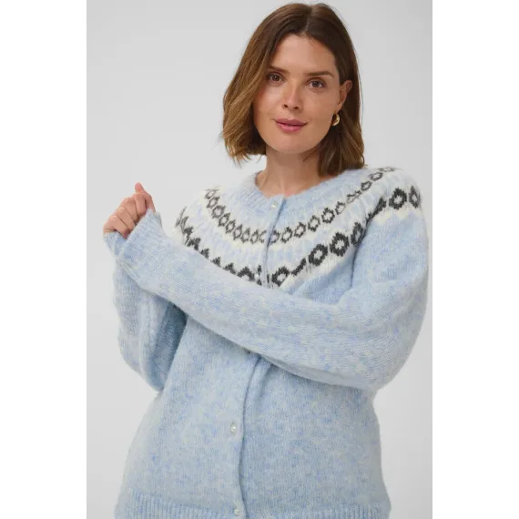 Kaffe Cbettany Cardigan L.Blue Mel