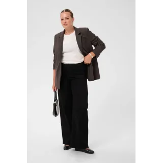 Kaffe Cbrookie Wide Full Lenght Jeans Black
