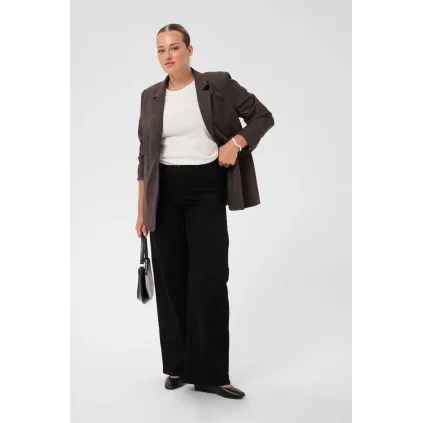 Kaffe Cbrookie Wide Full Lenght Jeans Black
