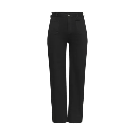 Kaffe Cbrookie Wide Full Lenght Jeans Black