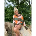 Lene B & Lind Tankestrejf Orange