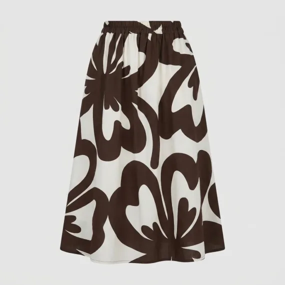 Lind Mona Skirt Brown
