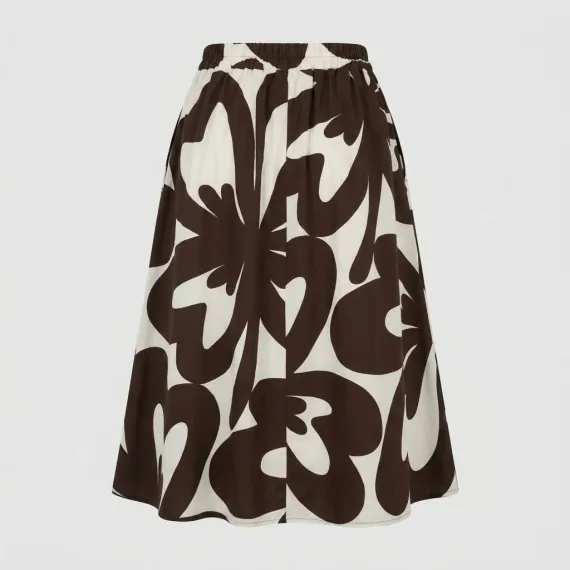 Lind Mona Skirt Brown