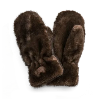 HK Faux Fur Brown