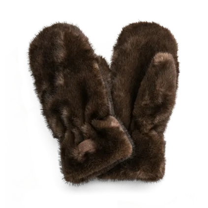 HK Faux Fur Brown