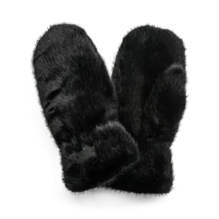 HK Faux Fur Black