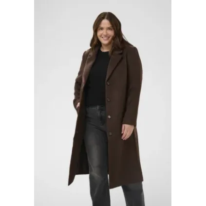 Kaffe Cminna Blazer Coat Coffee Bean