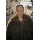Kaffe Caurola Coat Dark Brown Fur
