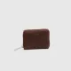 The Monte Card Case Zip Cognac