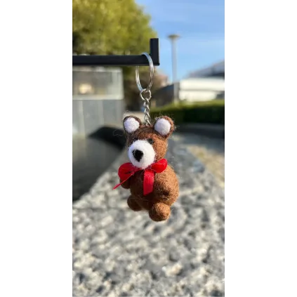 Lovely Planet Key Chain Teddy