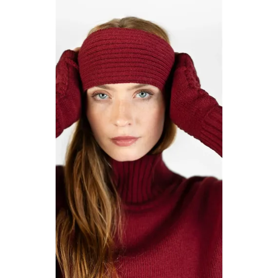 Olars Ulla Alba Knitted Red