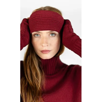 Olars Ulla Alba Knitted Red