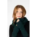 Olars Ulla Sleeves Knitted Green2