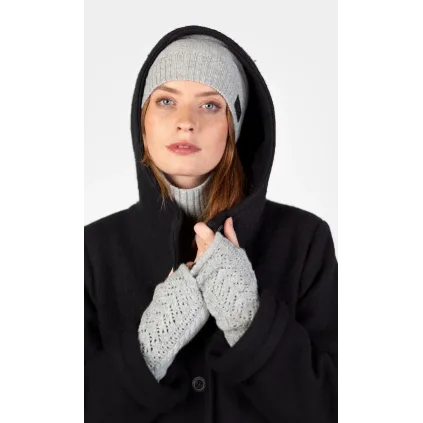 Olars Ulla Sleeves Knitted Grey
