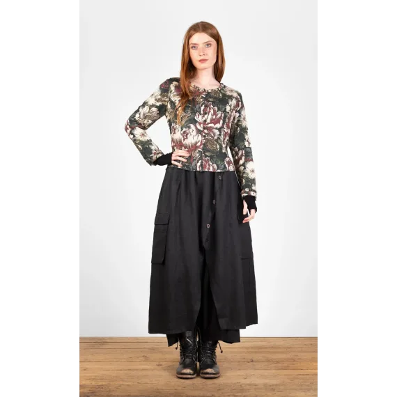 Olars Ulla Juv Black Flower