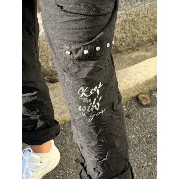 Elton Nima Pant Black