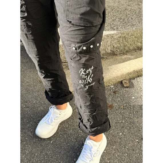 Elton Nima Pant Black