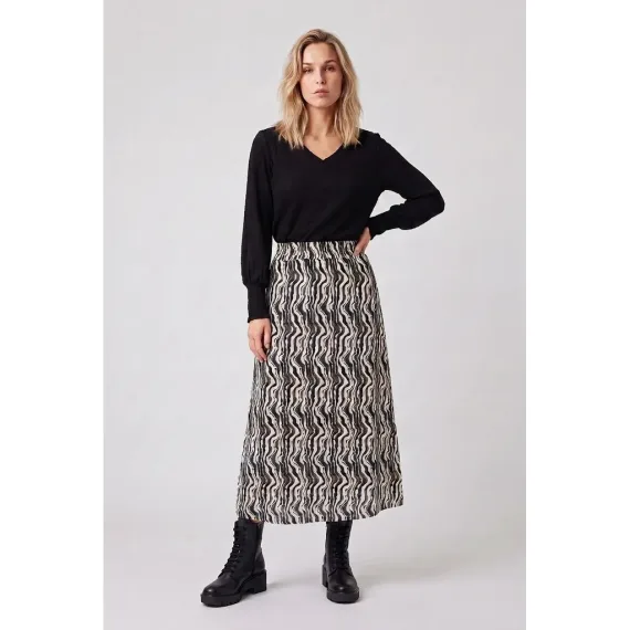 Elton Nif Skirt Khaki