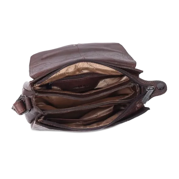 The Monte Flapbag -368 Brown