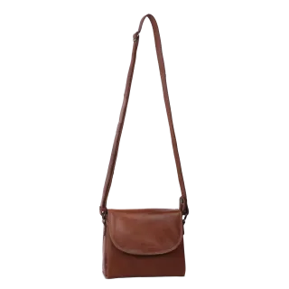 The Monte Flapbag -368 Cognac
